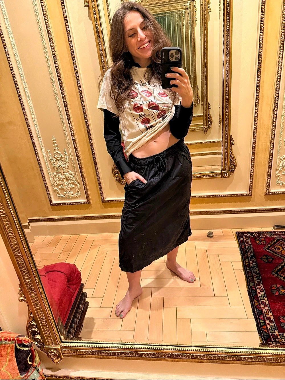 Nike Skirt Black Small - Picture 1 of 13